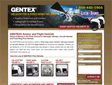 Tablet Screenshot of gentexhelmet.com